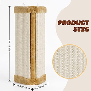 Foto 2 | Foto 2 | Protector De Muebles Cat Wall Corner Scratcher Lahas - Venta Internacional.