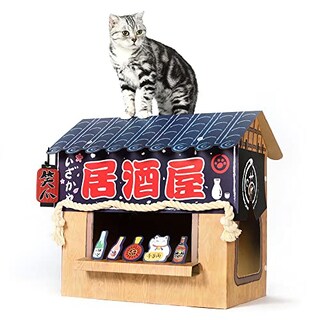 Foto 1 | Foto 1 | Casa De Cartón Para Gatos Smile Paws Cat Condo Izakaya Bar Scratch - Venta Internacional.