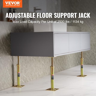 Foto 2 | Foto 2 | Vigueta De Suelo Floor Jacks Vevor House Post, 11,6 A 16 Cm, 4536 Kg - Venta Internacional.