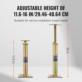Foto 3 | Foto 3 | Vigueta De Suelo Floor Jacks Vevor House Post, 11,6 A 16 Cm, 4536 Kg - Venta Internacional.