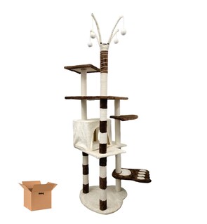 Foto 1 | Foto 1 | Rascador Para Gato Belug Torre 1pz Beige Cafe