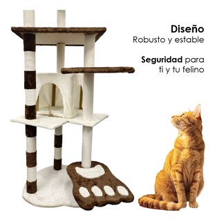 Foto 2 | Foto 2 | Rascador Para Gato Lab.g Torre 1pz Beige Cafe