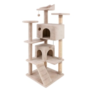 Foto 1 | Foto 1 | Casa Mueble Rascador Para Gato Multinivel Eo Safe Imports Esi-20218 Beige