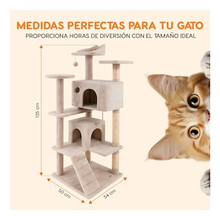 Foto 3 | Foto 3 | Casa Mueble Rascador Para Gato Multinivel Eo Safe Imports Esi-20218 Beige