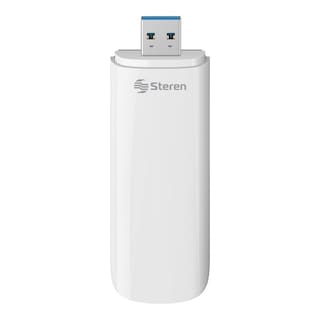 Foto 1 | Foto 1 | Adaptador USB Steren COM-8235+ color Blanco 3.0 Wifi 6 de 2,4 Ghz y 5 Ghz (B/G/N/A/AC)