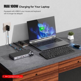 Foto 7 | Foto 7 | Conmutador Kvm Minisopuru 4k De Doble Monitor Con 2 Hdmi Y Carga De 15 W - Venta Internacional.