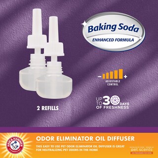 Foto 2 | Foto 2 | Recambios De Aceite Perfumado Arm & Hammer Para Mascotas, Color Lavanda, 60 Unidades - Venta Internacional.