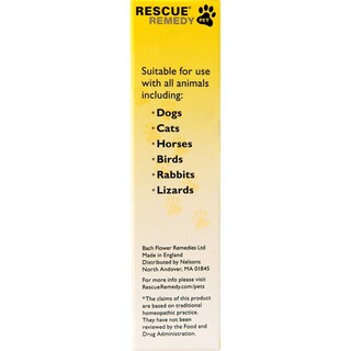 Foto 5 | Foto 5 | Gotero Para Aliviar El Estrés Rescue Remedy Pet, 20 Ml, Para Mascotas - Venta Internacional.