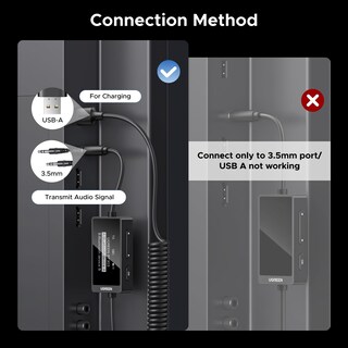 Foto 7 | Foto 7 | Transmisor-receptor Bluetooth Ugreen Bluetooth 5.4 2 En 1 - Venta Internacional.