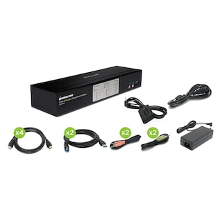 Foto 2 | Foto 2 | Conmutador Kvm Iogear Displayport 4k Dual View De 2 Puertos Con Usb 3.1 - Venta Internacional.