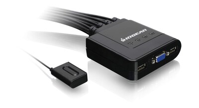 Foto 1 | Foto 1 | Conmutador Kvm Iogear Usb De 4 Puertos Con Cables Y Control Remoto Gcs24u - Venta Internacional.