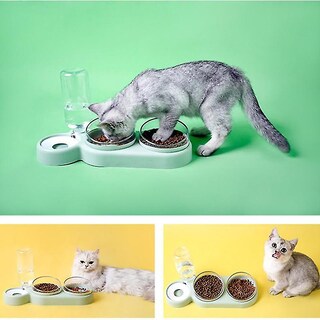 Foto 2 | Foto 2 | Dispensador De Alimentos Con Alimentador Automático Huoguo Con Fuente De Agua - Venta Internacional.