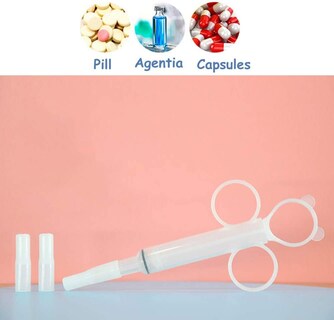 Foto 3 | Foto 3 | Pistola Dispensadora De Pastillas Para Mascotas Para Píldoras Sólidas Con 2 Puntas De Silicona - Venta Internacional.