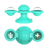 Juguetes Torre Malubero color Verde con Placa Giratoria para Mascota