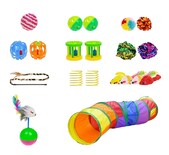 Juguetes para Gato 20 Piezas Multicolor