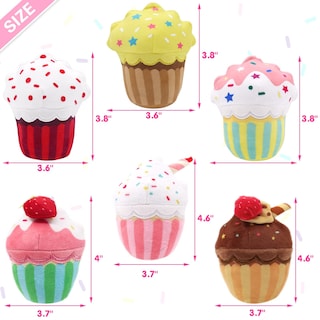 Foto 3 | Foto 3 | Juguetes Para Cupcake Catnip Toys Ciyvolyeen, 6 Unidades, Para Regalo Para Gatitos Y Gatos - Venta Internacional.