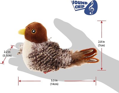 Foto 1 | Foto 1 | Juguete Interactivo Para Gatos Huoguo Animal Sound Squeaking Bird - Venta Internacional.