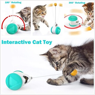 Foto 1 | Foto 1 | Tumbler Swing Toy Para Gatos Interactive Balance Car 2021 - Venta Internacional.