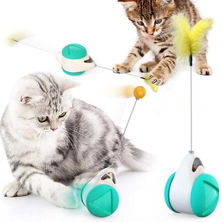 Foto 2 | Foto 2 | Tumbler Swing Toy Para Gatos Interactive Balance Car 2021 - Venta Internacional.