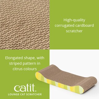 Foto 2 | Foto 2 | Rascador Catit Style Con Hierba Gatera - Jungle-stripe Lounge - Venta Internacional.