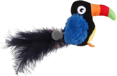 Foto 5 | Foto 5 | Juguete Interactivo Para Gatos Huoguo Animal Sound Squeaking Toucan - Venta Internacional.