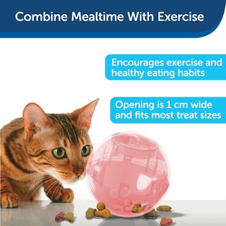Foto 3 | Foto 3 | Juguete Dispensador De Comida Para Gatos Petsafe Slimcat Para Todas Las Razas, Rosa - Venta Internacional.