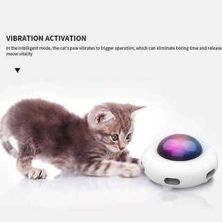 Foto 5 | Foto 5 | Teaser Eléctrico Para Gatos Huoguo De Juguete Para Gatos Con Plumas Ajustables - Venta Internacional.