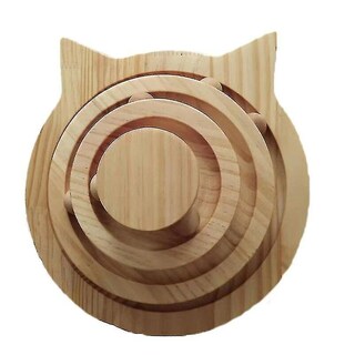 Foto 3 | Foto 3 | Tocadiscos De Juguete Para Gatos Huoguo, 2/3 Pisos, Madera Con Bolas - Venta Internacional.