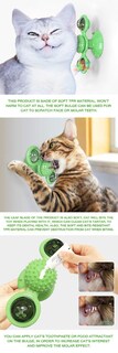 Foto 5 | Foto 5 | Cepillo Para Rascar Juguetes Para Gatos Windmill, Tocadiscos, Juguetes Para Mascotas - Venta Internacional.
