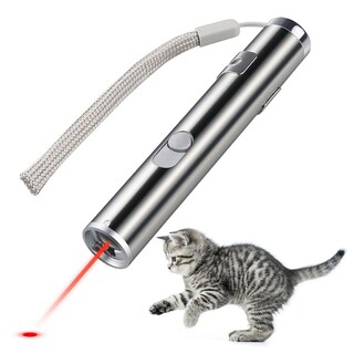 Foto 1 | Foto 1 | Puntero Láser Para Entrenamiento De Gatos Sanlin Beans Para Mascotas Con Linterna - Venta Internacional.