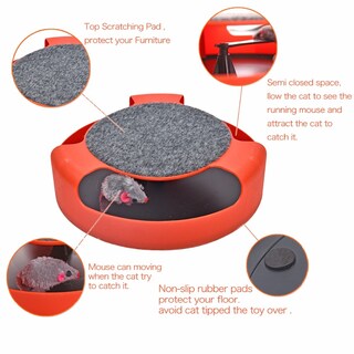 Foto 3 | Foto 3 | Tabla Giratoria Para Gatos, Gatos, Gatos, Gatos, Atrapamatas - Venta Internacional.