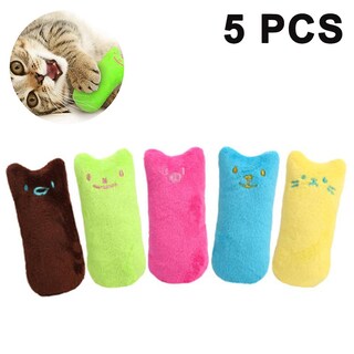 Foto 1 | Foto 1 | Juego Interactivo De 5 Juguetes De Peluche Con Forma De Pulgar Para Gatos - Venta Internacional.