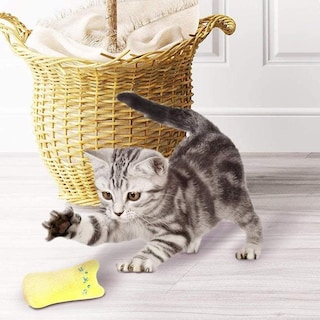 Foto 3 | Foto 3 | Juego Interactivo De 5 Juguetes De Peluche Con Forma De Pulgar Para Gatos - Venta Internacional.