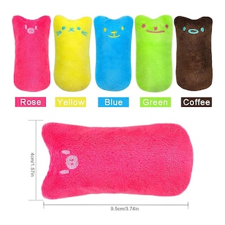 Foto 5 | Foto 5 | Juego Interactivo De 5 Juguetes De Peluche Con Forma De Pulgar Para Gatos - Venta Internacional.