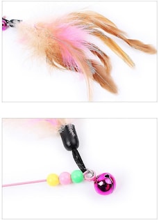 Foto 5 | Foto 5 | Varita Perforadora De Plumas De Alambre De Acero Huoguo Hot De Cat Toys, 10 Unidades - Venta Internacional.