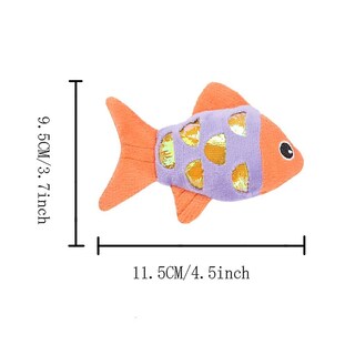 Foto 1 | Foto 1 | Cat Toy Huoguo Cattoy Mint Ring De Papel Con Forma De Pez De Peluche Para Gatos - Venta Internacional.