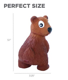 Foto 5 | Foto 5 | Juguete Para Perros Outward Hound Tootiez Bear Gruñendo, Goma De Látex - Venta Internacional.