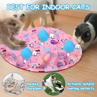 Foto 3 | Foto 3 | Juguete Interactivo Para Gatos Mity Rain Para Gatos De Interior Con Pelota - Venta Internacional.
