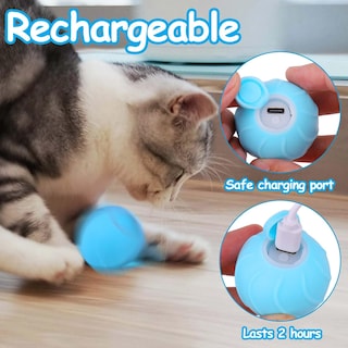 Foto 5 | Foto 5 | Juguete Interactivo Para Gatos Mity Rain Para Gatos De Interior Con Pelota - Venta Internacional.