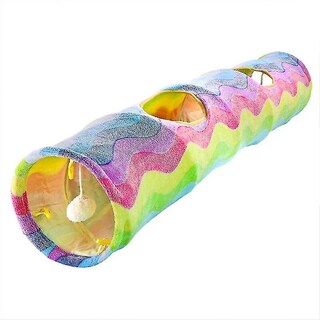 Foto 1 | Foto 1 | Tubo Túnel Plegable Huoguo Rainbow De Cat Toy Para Adiestramiento De Gatos - Venta Internacional.