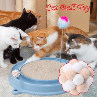 Foto 2 | Foto 2 | Pelota Elástica Para Gatos, Divertida, Con Cascabel, Para Gatos, Huoguo - Venta Internacional.