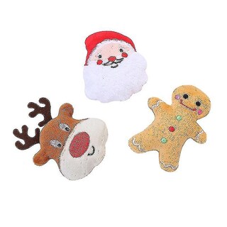 Foto 1 | Foto 1 | Peluche Navideño De Papá Noel Huoguo De Cat Toy Para Gato - Venta Internacional.