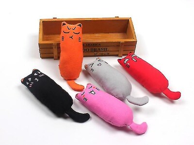Foto 3 | Foto 3 | Tela De Algodón Puro Para Gatos Huoguo, Resistente Al Desgaste, Con Hierba Gatera - Venta Internacional.