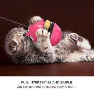 Foto 2 | Foto 2 | Juguete Para Gatos Huoguo Attractive Con Dispensador De Comida Lake Blue - Venta Internacional.