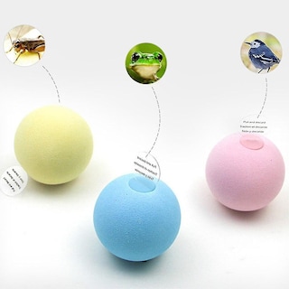 Foto 3 | Foto 3 | Pelota De Juguete Para Gatos Con 3 Chirridos Para Hacer Ejercicio Con Gatos Huoguo - Venta Internacional.