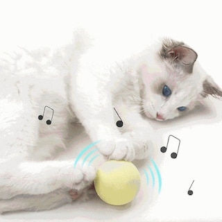 Foto 4 | Foto 4 | Pelota De Juguete Para Gatos Con 3 Chirridos Para Hacer Ejercicio Con Gatos Huoguo - Venta Internacional.