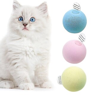 Foto 5 | Foto 5 | Pelota De Juguete Para Gatos Con 3 Chirridos Para Hacer Ejercicio Con Gatos Huoguo - Venta Internacional.