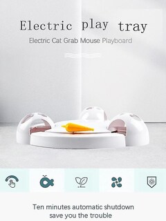 Foto 4 | Foto 4 | Bastón Eléctrico Inteligente Para Burlas Cat Toy Huoguo Con Ratón - Venta Internacional.