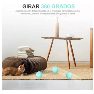 Foto 3 | Foto 3 | Set Pelota De Juguetes Gato Perro Interactiva 2pcs Eo Safe Imports Esi-8829 Multicolor