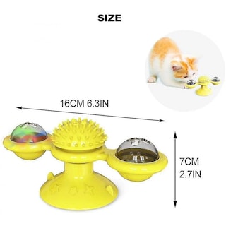 Foto 2 | Foto 2 | Molino De Viento Para Gatos Con Bola Led, Tocadiscos, Interactivo - Venta Internacional.